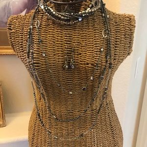 Silpada Hematite Trio